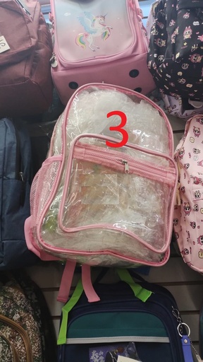 Mochila  TransparenteGrande